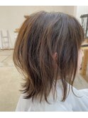 シースルーボブ