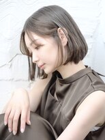 プログレスプラス&nbsp;乾かしただけでまとまる ワンレンボブ 大人ナチュラルグレージュ