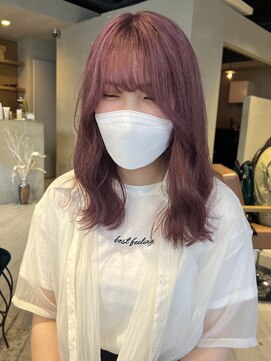 ヘアー アイス ルーチェ(HAIR ICI LUCE) ラベンダーピンク/今枝