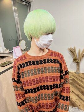 ラニヘアサロン(lani hair salon) 【天神/大名】ミント【ペール系】