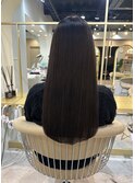 ロングスタイル/艶カラー