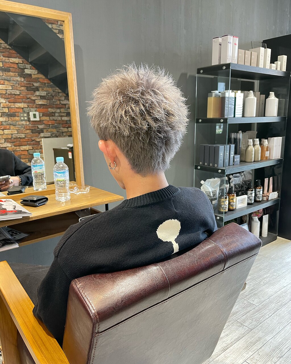 REJOICE hair EN】シルバー スパイキーショート 担当AKIRA：L180951243