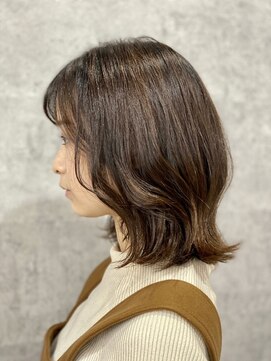 ソイクフ(SOY KUFU) 大人可愛い20代30代40代イメチェン似合わせカットフルバング