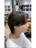 レイズ 名古屋(RAYS) ニュアンスカルマセンターパートウルフリセットパーマ