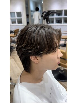 レイズ 名古屋(RAYS) ニュアンスカルマセンターパートウルフリセットパーマ