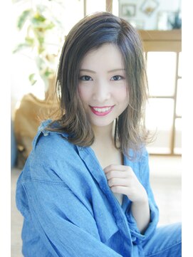 クシュ 所沢東口店(kusyu...) 着物#メルティーカラー#フェミニンロングウェーブミディアム所沢