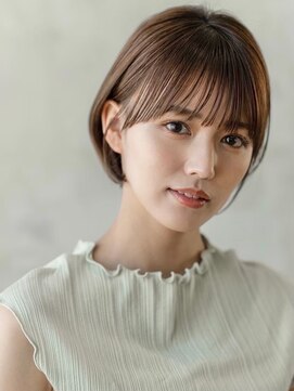 イオ 本厚木(io) 大人かわいいレイヤーボブ似合わせカットイメチェンフルバンク