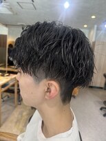 ベルプロッドバイアルター 千葉(bel. prod by aL-ter)&nbsp;【bel.高野】アッシュブラック/カルマパーマ/ベリーショート