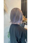 シルバー×ブルーラベンダー