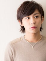 モッズヘア メン 南越谷南口店(mod's hair men)&nbsp;アースカラーのアンニュイウルフの無造作こなれヘアU南越谷