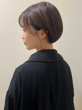 ラウンジ モリオ イケブクロ(Lounge MORIO Ikebukuro) 【morio】大人女性長めのショートヘア♪