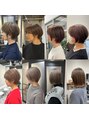 トウ(tou.) 脱白髪染めの合わせたカットデザインをご提案いたします。