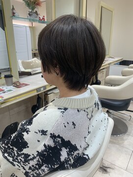 アッシュ 仙川店(Ash) 大人可愛い30代40代50代★大人ナチュラルマッシュショートボブ