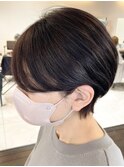 耳掛け大人ショート/ショートカット/ショートボブ/レイヤー