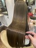 【カットなし】髪質改善×極艶◎カラー＋SILQUEトリートメント