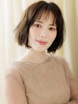 カバーヘア ブリス 北浦和(COVER HAIR bliss)&nbsp;透けバング抜け感ニュアンスパーマゆるふわボブZ北浦和30代40代