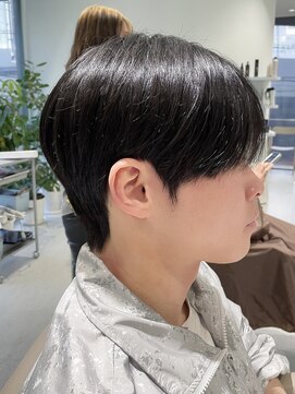 ノラ ウメダ(NORA UMEDA) ダウンパーマ×ショートマッシュ