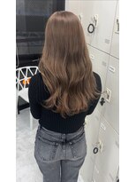 ジルバイジゼル(JILL by GiseL)&nbsp;ロング　ベージュ　ケアブリーチ