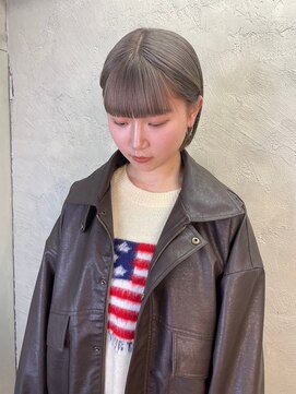 マジコ 原宿(Magico) ホワイトグレージュ/デジタルパーマ/フェザーパーマ/原宿