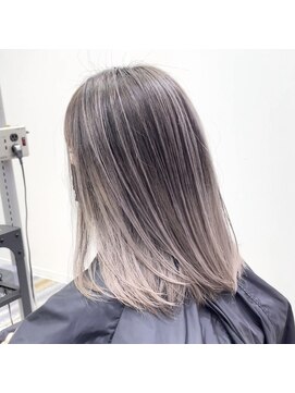 ストゥー(StueW.) コントラストバレイヤージュ33/髪質改善/ハイライト/白髪ぼかし