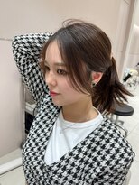 アマトウキョウ アユンチェ(AMA TOKYO×AYUNCHE) 韓国スタイル/ナチュラルくびれへア_くびれ巻き_レイヤーカット