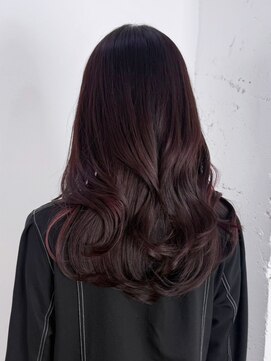 くびれヘア顔周りレイヤー美髪韓国ヘアロング_ba549861
