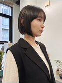 【Neelu_misa】アッシュグレー ボブ