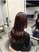 プルエクステでロングヘア