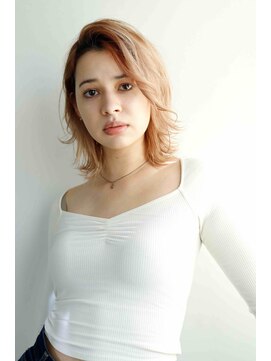 ラポールヘアリゾート(Rapport Hair Resort) ゴールド×タンジェリン