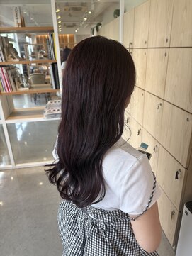 アドラーブル 万代店 (adorable) 20代30代◎ブリーチなし髪質改善×艶髪ボルドー
