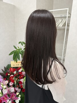 ルフトバイアンビエンテ(Luft by ambiente) ダークブラウン 暗髪カラー