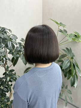 クム 横浜(qumu) 髪質改善 × ボブ【神永】