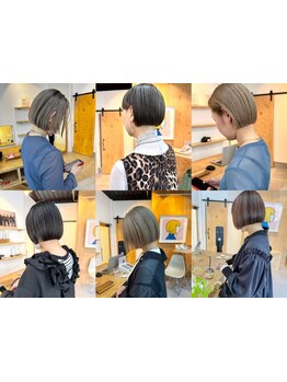 【井尻駅徒歩1分】ショートやボブは繊細なカットが重要。周りと差がつくトレンドスタイルへ仕上げます！