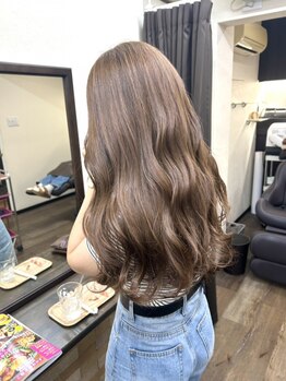 ヘアーラボラッシュ(Hair labo Rush)の写真/【尾道駅/車で５分】透明感カラーが叶う☆丁寧なカウンセリングでお客様一人一人に合わせたスタイルに。