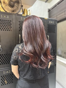 ヴァイス 渋谷店(VAICE) ボルドーブラウン/インナーカラー/ボルドー