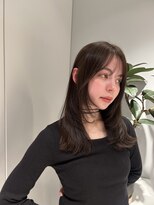 アビーファイブ(ABBEY 5)&nbsp;ミディアムヘアレイヤーカット前髪カット髪質改善トリートメント