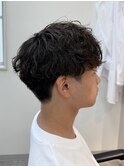 MEN’S HAIR/波巻ツイストスパイラル/フェザーパーマ/下田優也