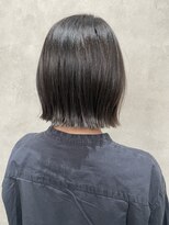 ルノン(LUNON)&nbsp;黒髪クラゲヘアーオリーブグレー小顔ココアベージュ