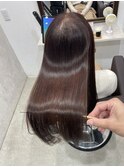 【Lana】深みと艶を纏う、リュクスブラウンストレート