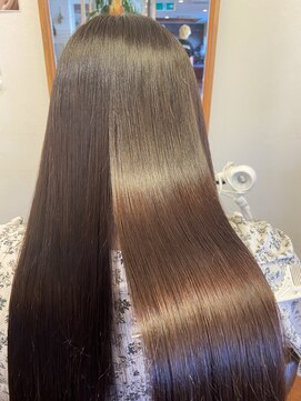 浪漫館 サンク(CINQ) 艶感ピンクブラウン　1/28