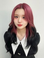 ジーナリア(Xena ria)&nbsp;【MEI】ピンク＆ブラック/デザイン