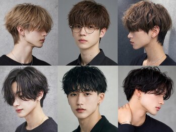 アクロ 梅田店(ACRO)の写真/【梅田/東梅田すぐ】メンズカット+炭酸頭皮クレンジング¥4700★平日21時まで営業で仕事終わりにも◎