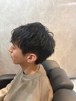 ザ クラン バイ ヘッドライト 仙台長町店(THE CLAN by HEADLIGHT)&nbsp;大人無造作パーマ×ビジネススタイル