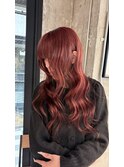 【ブリーチありダブルカラー】チェリーカラー