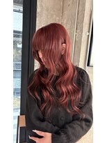 ルーフアクト(LUFE act)&nbsp;【ブリーチありダブルカラー】チェリーカラー