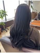 トップスタイル リッチ&nbsp;トーンダウン×巻き髪で韓国スタイルに