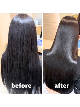 アース 渋谷店(HAIR&MAKE EARTH) 美髪ストレート
