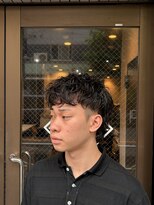スウェル 押上店(Swell)&nbsp;ラフマレットで魅せる無造作パーマスタイル