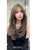 透明感たっぷり♪韓国レイヤーで叶える垢抜けヘア