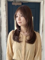 ニーゼロゼロナナ(2007)&nbsp;【小顔効果◎】韓国風レイヤー×透明感カラー